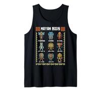 Antiguos Dioses Mayas Civilización Azteca Mitología Deidades Camiseta sin Mangas