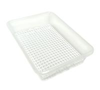 ANTIHUMEDADES Bandeja para descongelar alimentos 4,2L - Rejilla anti-goteo Sin BPA's (35 x 23 x 7,5cm) Restaurantes, cocinas, hostelería, catering