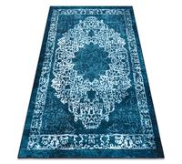 ANTIKA alfombra 123 tek adorno sunset lavable - gris 120x170 cm