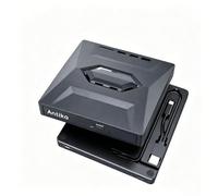 Antika Unidad Externa de CD/DVD 5 en 1, USB 3.0 y Type-C con Lector de Tarjetas SD y Puertos USB, Compatible con PC, portátil, Mac, Windows 11/10/8/7 y Linux