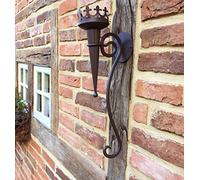 Antikas - antorcha de Pared como Medieval - antorcha de Metal como Antigua - antorchas Vela Medievales - antorcha Castillo