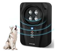 Antiladridos para Perros,3 Frecuencias Ajustables Ahuyentador de Perros Potente,Auto Dispositivo Antiladridos Para Perros,33 Pies Antiladridos Para Perros Ultrasonidos Recargable/Interiores/Exteriores