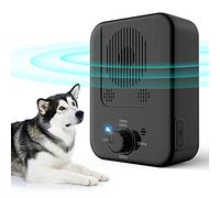 Antiladridos para Perros, 3 Niveles de Frecuencia Dispositivo Antiladridos con Silbato, 33 Pies Ultrasónico Antiladridos Disuasivos para Perros, Recargable Detener Ladridos en Interiores y Exteriores