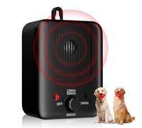 Antiladridos para Perros, 33Pies Recargable Ahuyentador de Perros, 3 Modos Antiladridos para Perros Ultrasonidos, Dispositivos Antiladridos Sónicos Interior Exterior Anti Ladridos de Perros Potente