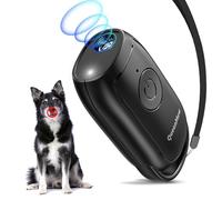Antiladridos para Perros, Ahuyentador de Perros Ultrasonidos Portátil, Potente Dispositivo AntiladridosPerros con LED, Silenzioso UltrasonidoPerros Interiores Exteriores, para PerrosPequeños Grandes