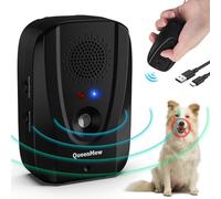 Antiladridos para Perros con Control Remoto, 2 en 1 Auto y Entrenamiento Remoto Anti Ladridos, Alcance de 600 pies IP45 Impermeable Anti Ladridos para Perros con Función de Grabación y Alarma