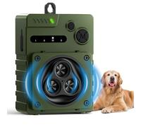 Antiladridos para Perros, Dispositivo de Ultrasonidos Antiladridos, 3 Niveles de Frecuencia Ajustable, Ahuyentador de Perros, Disuasivo de Ultrasonidos de 33 Pies para Perros, Interiores y Exteriores