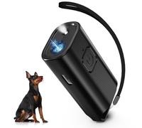 Antiladridos para Perros Ultrasonidos, Ahuyentador Perros Portátil, Mini Ultrasonido de Perro, Potente Dispositivo AntiladridosPerros con LED, Silencioso Antiladridos Perro Interiores y Exteriores