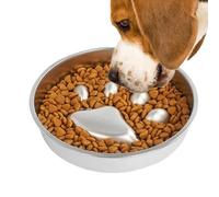 Antilento para Perros | Plato de Alimentación Lenta Antideslizante - para Control de Peso y Modificación de Conducta,para Uso en Apartamento, Control de Peso, Entrenamiento de Comportamiento, Salón y