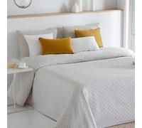 Antilo - Colcha de Verano - Bouti Modelo Dotty - Color Beige - Cama de 150 cm - Medida 250x265cm