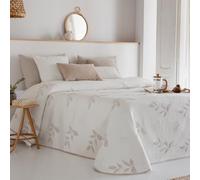Antilo - Colcha de Verano - Bouti Modelo Eliete - Color Beige - Cama de 200 cm - Medida 300x265cm