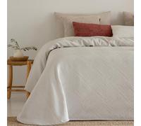 Antilo - Colcha de Verano - Bouti Modelo Kotar - Color Beige - Cama de 150 cm - Medida 250x265cm