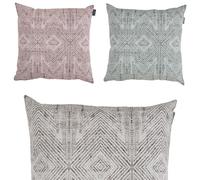 Antilo Funda DE COJIN Modelo Print 26 45 X 45 CM. (Beige Gris)