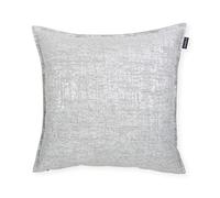 ANTILO TEXTIL - Funda Cojín 45x45 cm - Diseño Clásico y Elegante - Color Gris - Cierre con Cremallera - No Incluye Relleno (Arine Gris)