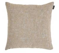 ANTILO TEXTIL - Funda Cojín 45x45 - Diseño Jaspeado - Color Beig - Cierre con Cremallera - No Incluye Relleno (Aristen Beig)