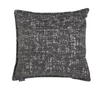 ANTILO TEXTIL - Funda Cojín 45x45 - Diseño Jaspeado - Color Marengo - Cierre con Cremallera - No Incluye Relleno (Aristen Marengo)