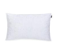 ANTILO TEXTIL - Funda Cojín 50x30 cm - Diseño Clásico y Elegante - Color Plata - Cierre con Cremallera - No Incluye Relleno (Arine Plata)