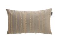 ANTILO TEXTIL - Funda Cojín 50X30 - Diseño Aterciopelado con Puntitos Brillantes - Color Beige - Cierre con Cremallera - No Incluye Relleno (Luxury-24 Beige)