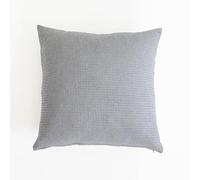 ANTILO TEXTIL Fundeco - Funda Cojín 55x55 cm - Diseño Texturizado en Color Gris - No Incluye Relleno (Sicilia Gris)