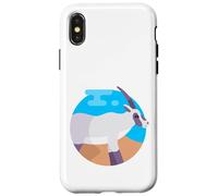 Antílope Oryx Árabe Gemsbok Animal Espíritu Sudafricano Carcasa para iPhone X/XS