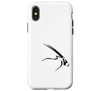Antílope Oryx Árabe Gemsbok Animal Espíritu Sudafricano Carcasa para iPhone X/XS