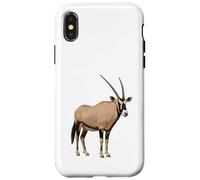Antílope Oryx Árabe Gemsbok Animal Espíritu Sudafricano Carcasa para iPhone X/XS