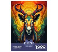 antílope Torcido Puzzle Imposible,desafío para Adultos Juego EduGatoivo 1000 Piezas Obra De Arte De Juego De para Adultos Y Niños 38x26cm/1000pcs