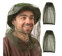 Antimosquitos para Abeja,Insectos de Protección para Apicultor,Sombrero Protección Contra la Máscara Mosca,Sombrero Malla,Apicultor Anti-Mosquito Insecto Abeja Insecto Mosca Máscara Cap Sombrero
