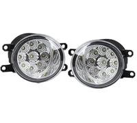Antiniebla Delantero para Toyota Solara 2007-2008 12V,Conjunto De Faros Antiniebla Parachoques Delantero Luz Antiniebla,C/White A LED