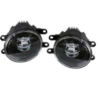 Antiniebla Delantero para Toyota Solara 2007-2008 12V,Conjunto De Faros Antiniebla Parachoques Delantero Luz Antiniebla,E/White C LED