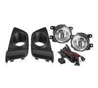 Antiniebla Faro Delantero Compatible Con Fit 2014 2015 2016 Parachoques Delantero Del Coche Cubierta De Biseles De Lámpara De Luz Antiniebla Izquierda Y Derecha Con Kit De Interruptor De Arnés