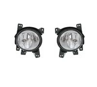 Antiniebla Juego Faros Antiniebla Delanteros Cubiertas Protectoras Conector Cinturón para Hyundai para Santa Fe 2010-2012