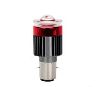 Antiniebla LED para moto IP68 Impermeable Offroad Antiniebla(Red BA20D) | Lente para mini ojo para demonio, mejora visibilidad nocturna, para compacto, haz concentrado, seguridad vial