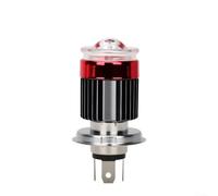 Antiniebla LED para moto IP68 Impermeable Offroad Antiniebla(Red H4) | Lente para mini ojo para demonio, mejora visibilidad nocturna, para compacto, haz concentrado, seguridad vial