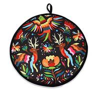 ANTIOCH Bolsa de Tela de 12 Pulgadas para Burrito, Bolsa Calentadora de Tortillas PortáTil para el Hogar de Microondas Restaurante Comida Panqueques, C