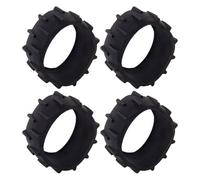 Antipolea para robot de corte de césped compatible con cortacésped robótico Dreame A1 garantiza un rendimiento estable y reduce el desgaste para equipos de cuidado del césped (4 piezas)