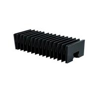 antipolvo de guía lineal CNC for riel Juego CNC HGH15 HGH20 HGH25 rieles lineales fuelles cubiertas a prueba de polvo riel hgr(1000mm,HGH20)