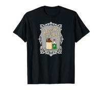 Antique Bottle Hunter Digging The Privy Excavator Camiseta gráfica económica