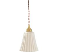 Antique Brass Milk Glass Pendant Light Kitchen Island Schoolhouse Ribbed White Hanging Lamp Small Single Lighting Fixture Vintage Farmhouse Chandelier