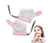 Antique chupar el pulgar, 1 topes ajustables para chupar el pulgar, resistente las mordeduras, transpirable, parada para chupar los dedos para niños pequeños y bebés genérico