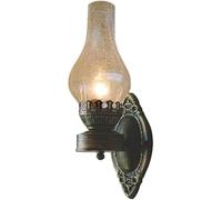 Antique Kerosene Frosted Glass Wall Old Oil Retro Iron Wall Light for Aisle Bar Cafe Restaurant Bedroom Wall Lamp Creative Wall Mounted Lamp E27 Base Wall Light Strip Bedroom B