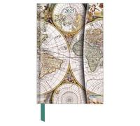 Antique Maps 2025 - Diary - Calendario de libro - Calendario de bolsillo - 10 x 15: Magneto Diary