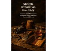 Antique Restoration Project Log: A Hardcover Logbook for Furniture Restorers, Dealers, and Collectors with Project Documentation, Provenance Tracking, and Sales Records