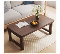 Antique Table with Folding Legs Bamboo Coffee Table Japanese Floor Tea Table Laptop Tatami Table Multifunctional Low Table (Color : Brown, Size : 100x50x40cm)