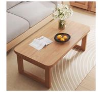 Antique Table with Folding Legs Bamboo Coffee Table Japanese Floor Tea Table Laptop Tatami Table Multifunctional Low Table (Color : Beige, Size : 80x45x40cm)