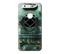 Antique Vintage Deep Sea Diver Helmet Funda Carcasa Case para Google Pixel