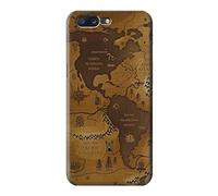 Antique World Map Funda Carcasa Case para OnePlus 5