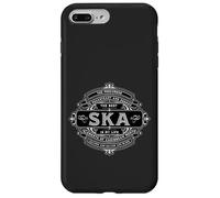 Antiracista Ska Punk 2 Tonos Ajedrez Cuadros OI Rude Boy Carcasa para iPhone 7 Plus/8 Plus