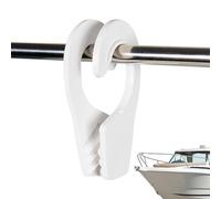 Antircolision Ball Adjustment Hook - 4.72x2.17x1.18 Inches Boat Bumper Clips for Rail | Boat Bumper Buoy Holders | Quick Connect and Release Adjuster for Marine Dock Kayaks Inflatables Yacht Outdoor