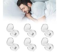 Antironquidos, tope para ronquidos, pinza nasal, dilatador nasal, previene eficazmente los ronquidos, la apnea del sueño y la respiración pesada para noches tranquilas y relajadas